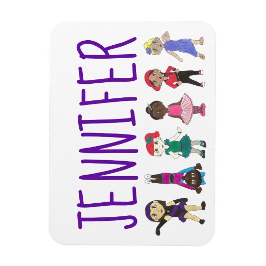 Persoonlijke dansonderwijzer Tap Ballet Overweging Magneet (Verticaal)