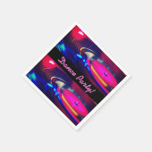 Persoonlijke danspartner Retro Draai tafel Napkins Servet (Hoek)