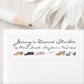 Persoonlijke dansschoenen Teacher Studio Labels (Insitu)