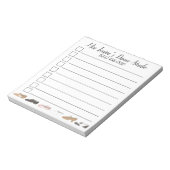 Persoonlijke dansslang voor Studio Ballet Tap Jazz Notitieblok (Linkerzijde)