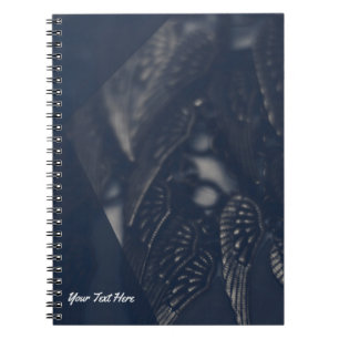 Persoonlijke Dark Angel Wings Gothic Glam Notitieboek
