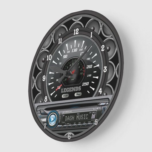 Persoonlijke Dashboard Deck Speedometer Grote Klok (Hoek)