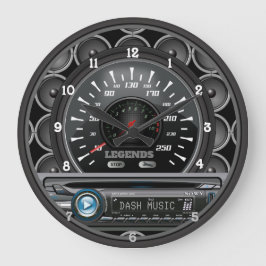 Persoonlijke Dashboard Deck Speedometer Grote Klok