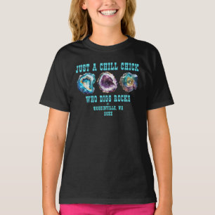 Persoonlijke datum naam verzamelplaats voor stenen t-shirt