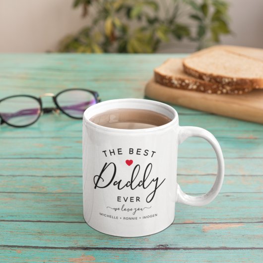 Persoonlijke "De Beste Papa Ooit" Moppig Koffiemok