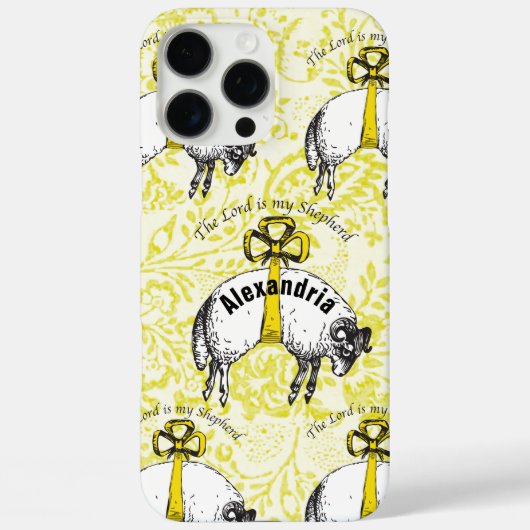 Persoonlijke DE HEER is mijn herder Psalm 23 Case-Mate iPhone Case (Achterkant)