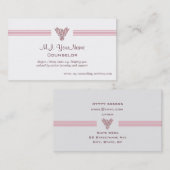 Persoonlijke de luxestrepen van de Adviseur en Visitekaartje (Voorkant / Achterkant)