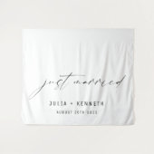 Persoonlijke decoratie voor het hoofdtafel 'Net ge Wandkleed (Voorkant (horizontaal))