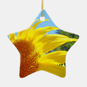Persoonlijke decoraties Gele Zonnebloem Tuin