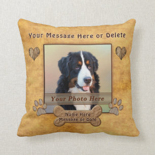 Persoonlijke Decoratieve Dog-Kussens met foto Kussen