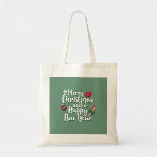 Persoonlijke decoratieve Kerstmis spiraal tas (Voorkant)