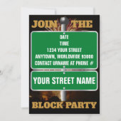 Persoonlijke deelname aan de uitnodigingen van de (Voorkant)