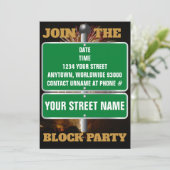 Persoonlijke deelname aan de uitnodigingen van de  (Staand voorkant)