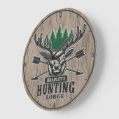 Persoonlijke deer Elk Hunter Bow Hunting Lodge Grote Klok (Hoek)