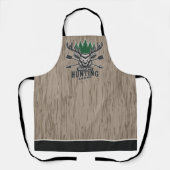 Persoonlijke deer Elk Hunter Bow Hunting Lodge Schort (Voorkant)