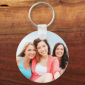 Persoonlijke definitie meisjesweekend foto sleutelhanger (Achterkant)