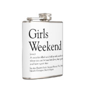 Persoonlijke definitie van meisjesweekend heupfles (Rechts)