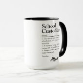 Persoonlijke definitie voor schoolbeheerder mok (Voorkant rechts)