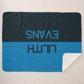 Persoonlijke deken met naam als bruidsmeisje- en v (Voorkant (horizontaal))