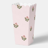 Persoonlijke Delicate Botanische Bloemige Romantis Bedankdoosjes (Achterkant)