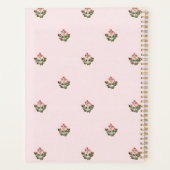Persoonlijke Delicate Botanische Bloemige Romantis Planner (Achterkant)