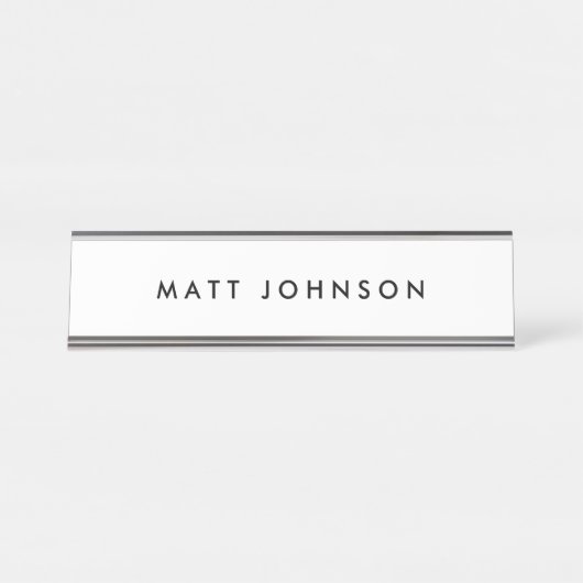 Persoonlijke Desk Name Bord Bureau Naambordje (Voorkant)