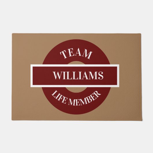 Persoonlijke deurmat (Voorkant)