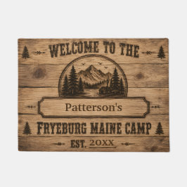 Persoonlijke deurmat Fryeburg Maine Kamp