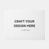 Persoonlijke deurmat met naam, tekst of ontwerp (Voorkant)