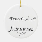 Persoonlijke dew Drop Fairy Keepaskraker Keramisch Ornament (Achterkant)