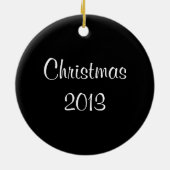 Persoonlijke Diamond Angel Wings Keramisch Ornament (Achterkant)