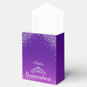 Persoonlijke Diamond Tiara Quinceanera Bedankdoosjes (Geopend)