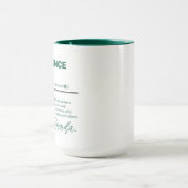Persoonlijke Difference Maker-mok, waardering M Mok (Midden)