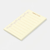 Persoonlijke Dingen Om Te Doen Met Moppige Pootjes Post-it® Notes (Schuin)