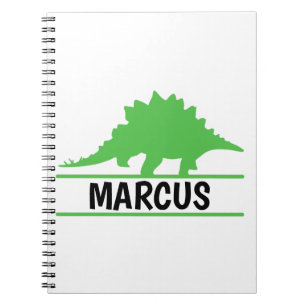 Persoonlijke Dinosaur Name Notebook Notitieboek