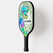Persoonlijke Dinosaur T Rex Pickleball Paddle (Links)
