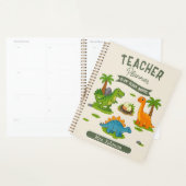 Persoonlijke Dinosaurius Leraren Les Planner (Display)