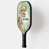 Persoonlijke Dinosaurus Jungle Pickleball Paddle (Links)