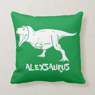 Persoonlijke Dinosaurus Kussen, Cadeau voor Kinder Kussen