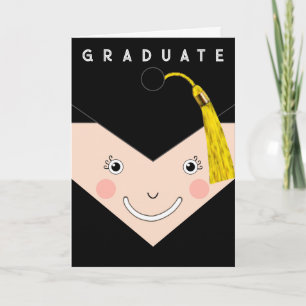 Persoonlijke diploma-uitreikingskaart kaart
