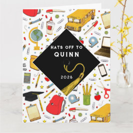 Persoonlijke diploma-uitreikingskaart kaart