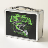 Persoonlijke Dirt Bike Motocross Racing Helmet (Achterkant)