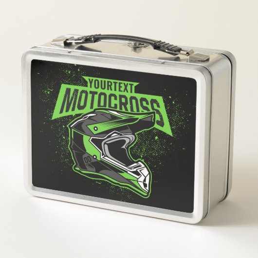 Persoonlijke Dirt Bike Motocross Racing Helmet (Achterkant)