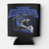 Persoonlijke Dirt Bike Motocross Racing Helmet Blikjeskoeler (Voorkant)