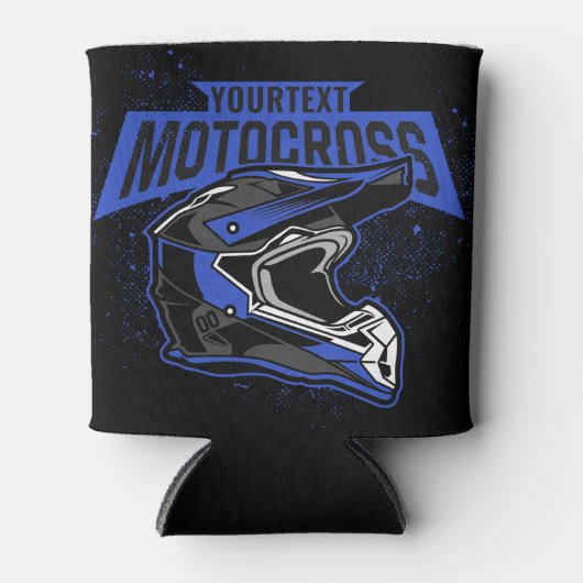 Persoonlijke Dirt Bike Motocross Racing Helmet Blikjeskoeler (Voorkant)