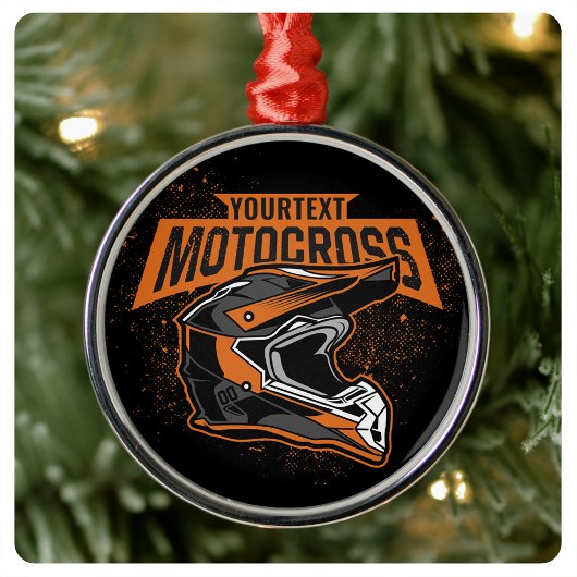 Persoonlijke Dirt Bike Motocross Racing Helmet Metalen Ornament