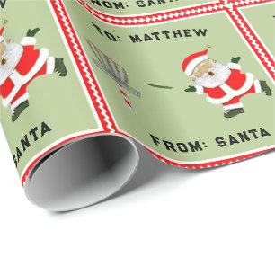 Persoonlijke Discgolf Kerstcadeau Cadeaupapier