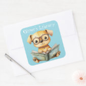 Persoonlijke "Dit boek is van" sticker (Envelop)