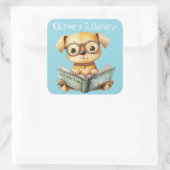 Persoonlijke "Dit boek is van" sticker (Tas)
