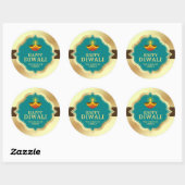 Persoonlijke Diwali-sticker Ronde Sticker (Vel)